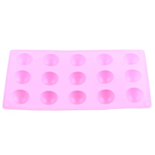 15 Cavity Semi Sphere Silicone Candy Molds