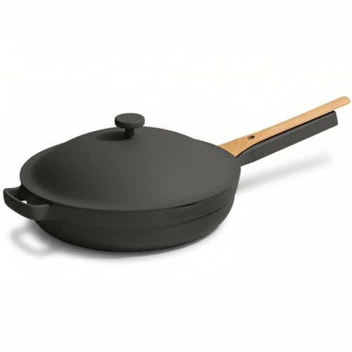 Our Place Large Always Pan, 12.5" Ceramic Nonstick Pan - color: Char, size: 12.5"