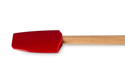 Le Creuset Silicone Signature Medium Spatula, Cerise - color: Cerise, style: Medium Spatula