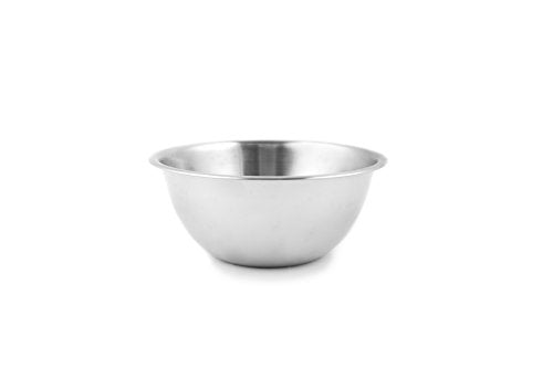 Fox Run Stainless Steel Small Mixing Bowl, 7.25 x 7.25 x 3.75 inches, Metallic - color: Stainless Steel, size: 1.25 Quart