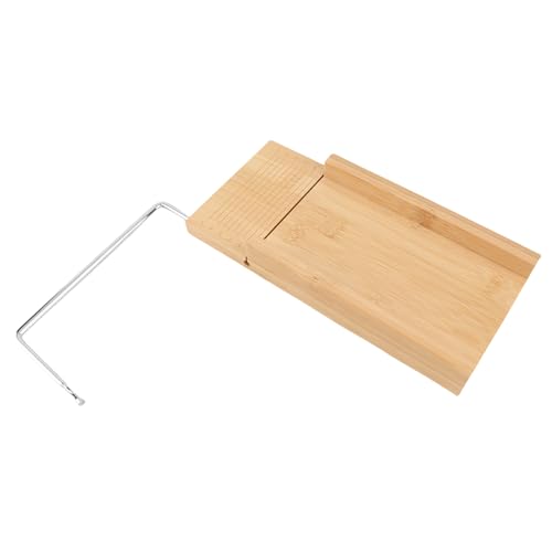 Wooden Soap Cutter, Adjustable Wire Slicer Cutting Tool Bread DIY Making Cutting Tool for Soap, Cheese, Butter, Cake, WGFOIPikxdqwv0np
