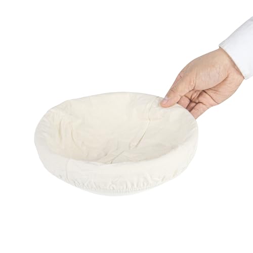 Restaurantware 9 In Rattan Banneton Proofing Baskets, 2 Liners, 10 Ct - size: Round-10 Count