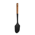 WAGENSTEIGER Silicone Head Scraping Spatula with Wooden Handle: Multi-Purpose Cooking Tool for Spreading, Baking and Mixing, Heat Resistant Cookware, Protects Surfaces with Gentle Head Design