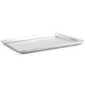 Winco 10" x 13" Aluminum Sheet Pan, 1/4 Size, Reinforced Rim, Closed Bead - size: 1/4 Size / 10" x 13"