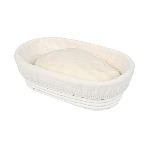 Restaurantware 9 3/4 In Oval Rattan Banneton Proofing Baskets, 1 Count - size: Oval, 9 3/4"-1 Count