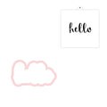 Cookie Cutter and Stencil Bundle Royal Icing Cookies Stencils Paint Your Own Biscuit Bakery Starter Kits Royal Icing Fondant Cutters Birthday Wedding Holiday Cookies Painting Coloring Pages Comb - style: Hello