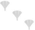Plastic Funnel 2 inch diameter for General Purposes, Lab Car Kitchen Art Home Tools, Liquids Sand - Set of 3