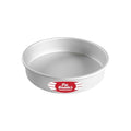 Fat Daddio's Anodized Aluminum Round Cake Pan, 9 x 2 Inch - size: 9 x 2 Inch, style: 2" Depth