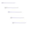 Plastic Measuring Scoop, 1/8 Teaspoon (.625 cc | A Pinch) Long Handle Spoons for Powders, Granules, Coffee, Pet Food, Baking Supplies, Protein and Other Dry Goods, BPA Free (Set of 5) - size: .625 cc | 1/8 Teaspoon | A Pinch