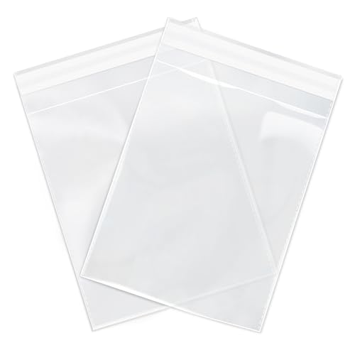 3x5 Self-Sealing Cellophane Bags (1000 Count) Clear Cookie Bags With Seal - size: 3" X 5"