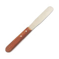 Straight Icing Spatula Stainless Steel Baking Wooden Handle Cake Decorating Frosting Spatulas, 10R Spatula