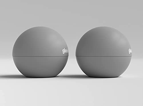 Round Ice Cube Molds, Large Whiskey Ice Ball Maker, Slow Melting - color: Ultra Clear 2PC (Gray)
