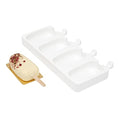 Restaurantware Round Silicone Popsicle Mold, 4-Compartment Tray, 1 Ct - size: 1 Count, style: Round
