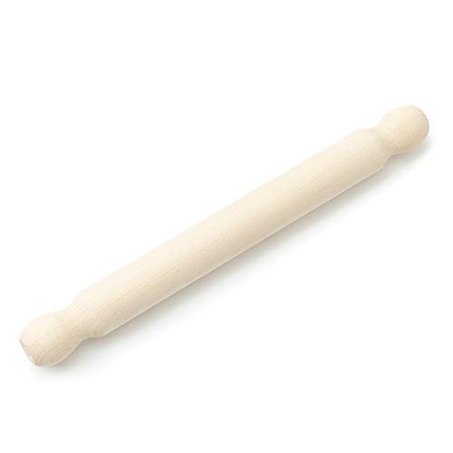 tuuli Kitchen Wooden Rolling Pin for Baking Pizza Fondant Pastry Dough Roller 15.7 inches