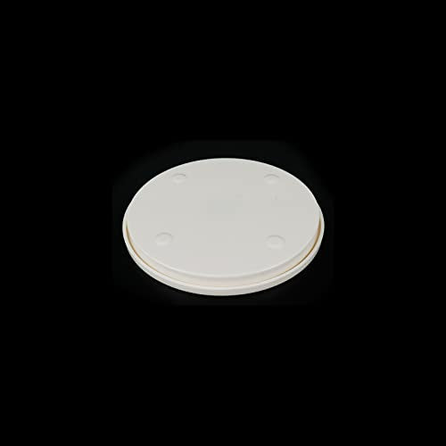 Cake Decorating Turntable,5.5inch Rotating Cake Turntable,White - color: White