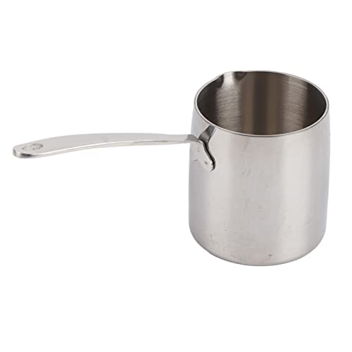 Stainless Steel Butter Warmer Pot 700ml/23.66oz, with Scale Marks - size: 0.7 Quarts