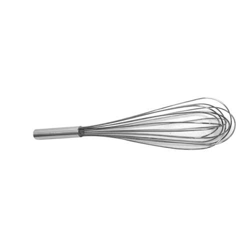 TrueCraftware- 14" Stainless Steel Piano Whip Whisk Commercial Kitchen Heavy Duty Balloon Wire Whisk Egg Beater for Baking Mixing Blending Stirring - color: Piano Wire Whisk, size: 14 Inch