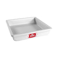 Fat Daddio's Anodized Aluminum Square Cake Pan, 10 x 2 Inch - size: 10 x 2 Inch, style: 2" Depth
