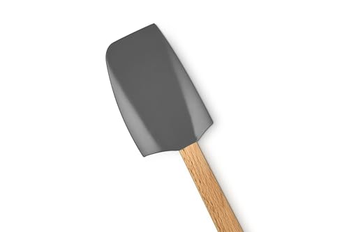 Le Creuset Silicone Signature Medium Spatula, Oyster - color: Oyster, style: Medium Spatula