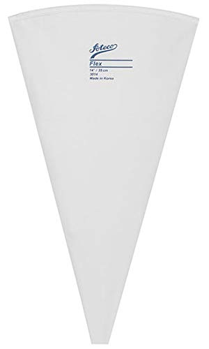 Ateco Flex Decorating Bag, Coated Nylon, 10-Inch, Reusable Baking Supply, White - size: 10" Bag