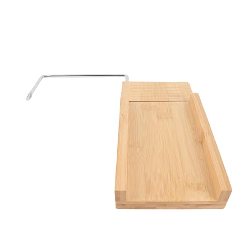 Wooden Soap Cutter, Adjustable Wire Slicer Cutting Tool Bread DIY Making Cutting Tool for Soap, Cheese, Butter, Cake, WGFOIPikxdqwv0np