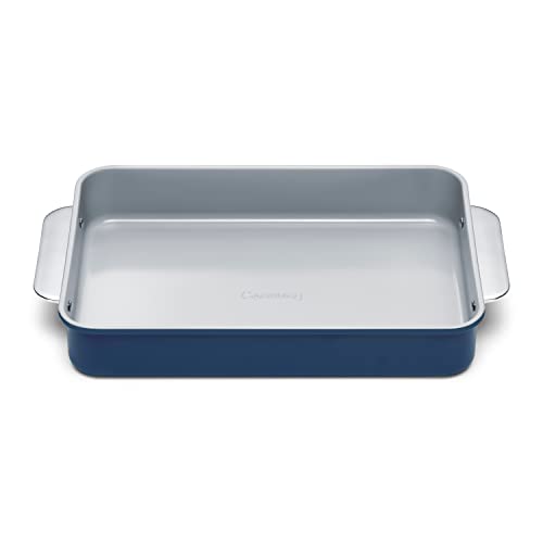 Caraway Non-Stick Ceramic-Coated 9"x13" Rectangle Pan - color: Navy, size: Rectangle Pan