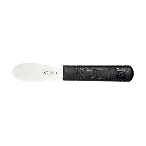 Mercer Culinary Millennia Plain Edge Spreader, 3.5 Inch Blade, Black Handle - color: Black, size: 1 Count (Pack of 1)