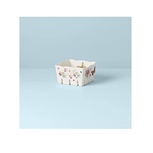 Lenox Butterfly Meadow Berry Bowl, 1.25 LB, Multi - style: Berry Bowl
