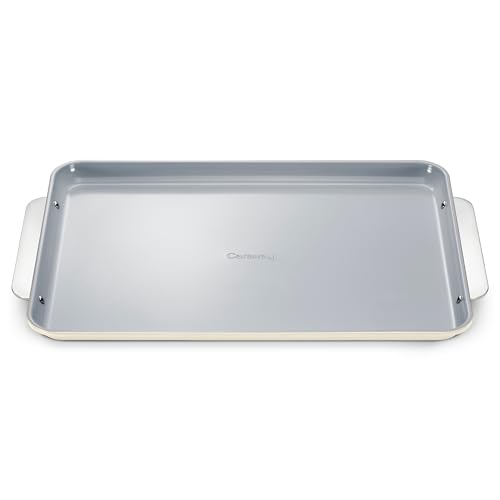 Caraway Non-Stick Ceramic-Coated 18" x 13" Baking Sheet - color: Cream, size: Large 18" x 13"