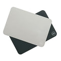 The Silicone Kitchen Silicone Baking Mat, BPA Free, Extra Thick, Quarter Sheet 8 in into 11.75 in, Set of 2, Blue and Gray - color: Blue + Gray, size: Quarter Sheet (8"x11.75")