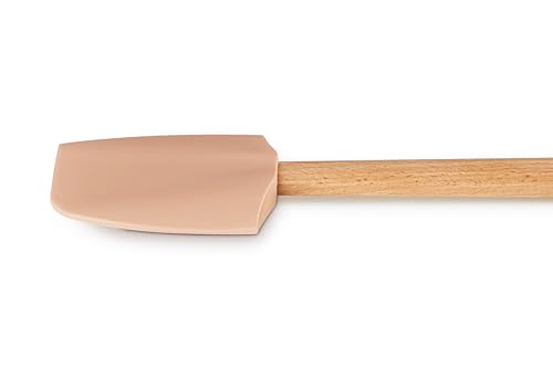 Le Creuset Silicone Signature Medium Spatula, Peche - color: Peche, style: Medium Spatula