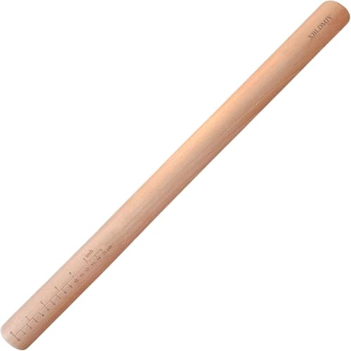 Extra Long Pasta Rolling Pin，39.37×1.38inch/100×3.5cm - size: 39.37x1.38 in