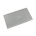 CAKESAFE 8 Inch OG Scraper-Clear Acrylic Cake, Icing, and Butter Cream Smoother with Beveled Edge - size: 8" OG Scraper