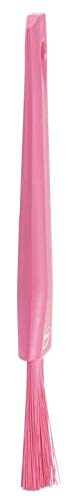 Vikan 5551301 UST Detailed Brush, 1" Soft, Pink