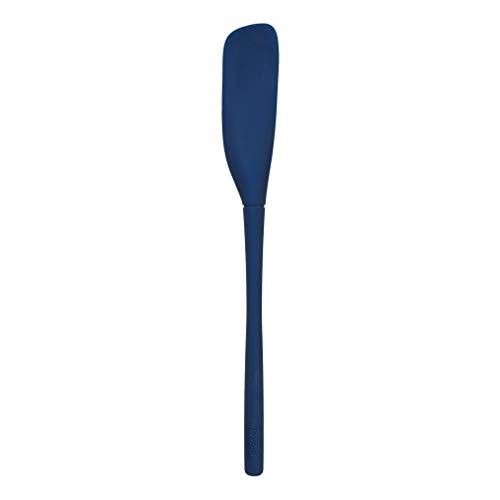 Tovolo Flex-Core Silicone Jar Scraper 11 Inch Spatula, Deep Indigo - color: Deep Indigo