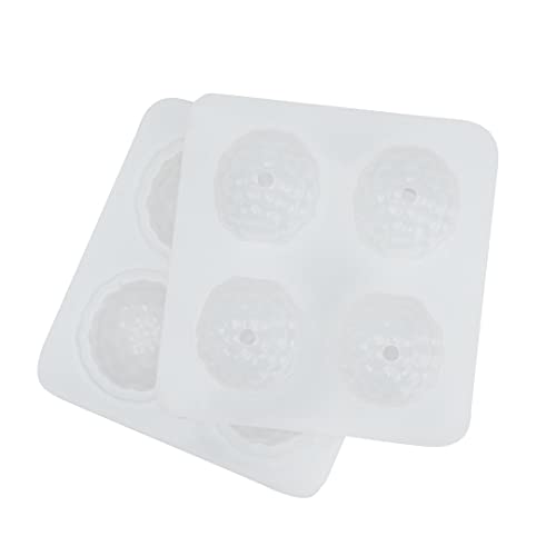 Pastry Tek 4 Cavities Fruit Silicone Molds, 10 Oven-Ready Berry Molds - Flexible, Freezable, White Silicone Lychee Berry Molds, Easy Release, For Baking - size: 10 Count, style: Lychee