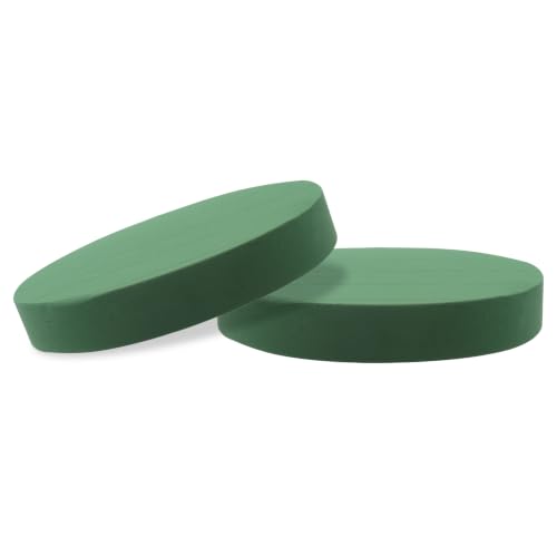 8.6 Inch Floral Foam Blocks for DIY Fresh Flowers, Round - size: 8.6 Inch