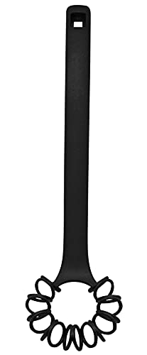 Whisk Mixer Beater (Black Nylon Whipper) - size: Regular Whipper