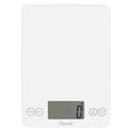 Escali Arti Digital Food Scale, Multi-Functional Kitchen Appliance, Precise Weight Measuring and Portion Control, Baking and Cooking Made Simple, Tempered Glass, Frost White - color: Frost White