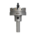 BLACK CANYON 1-3/4 Inch TCT Hole Saw, Carbide Tipped with 3-Flat Shank – Spring-Loaded Pilot Bit for Metal & Stainless Steel - size: 1-3/4"