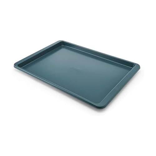 KitchenAid Nonstick Aluminized Steel Baking Sheet, Dishwasher Safe, Agave, 13x18 Inch - color: Agave, size: 13 x 18 Inch
