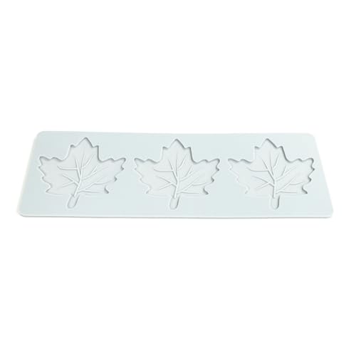 Lace Fondant Silicone Mold Maple Leaf Pattern Cake Decorating Chocolate, Candy, Buttercream, and Gummy Making, Elegant Baking Tools (C_ Maple Leaf) - size: C_ Maple Leaf