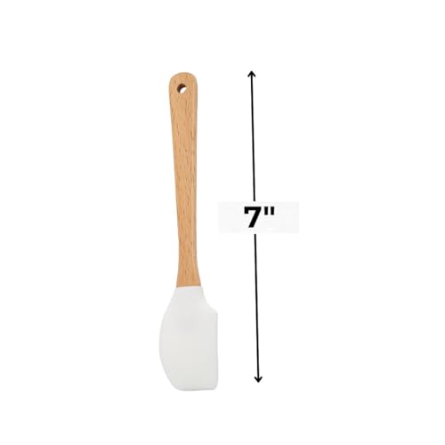 Fun Express Mini White Spatula - 6 Pieces