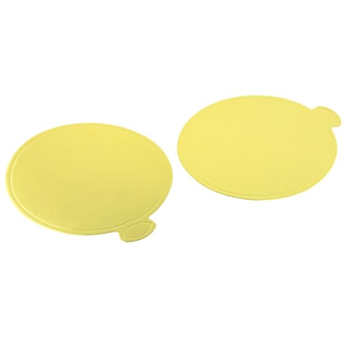 800pcs 3.5 Inch Mini Gold Round Cake Boards, Mini Cake Cardboard Rounds, Mousse Cake Boards Small Cake Base for Cake DIY, Cupcakes, Sweets