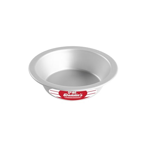 Fat Daddio's PIE-6 Anodized Aluminum Pie Pan, 6 x 1.5 Inch - size: 6 x 1.5 Inch