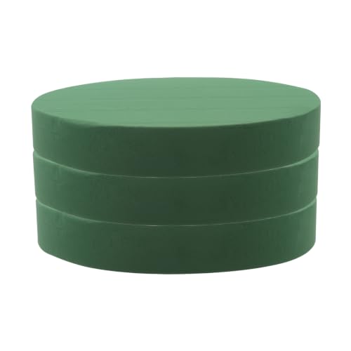 8.6 Inch Floral Foam Blocks for DIY Fresh Flowers, Round - size: 8.6 Inch