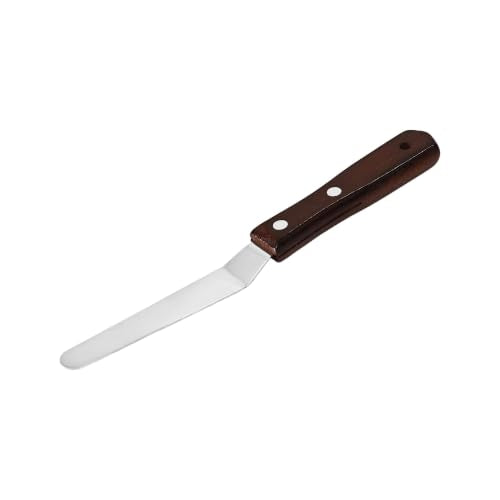 4 Inch Stainless Steel Angled Cake Icing Spatula - size: 4 Inch
