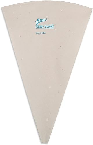Ateco 3124 Plastic Coated Canvas Decorating Bag, 24-Inch, Reusable, Made in USA - size: 24-Inch