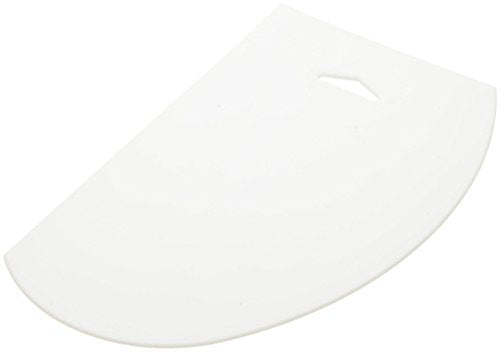 Ateco Large Plastic Bowl Scraper & Icing Smoother , White - size: Large (Single)