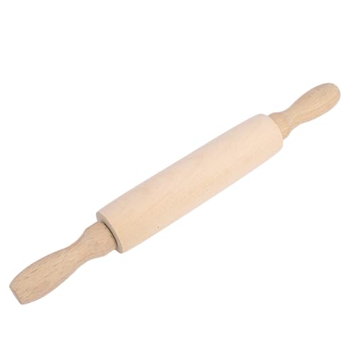 Baking Small Dough Rolling Pins for Fondant Pastry Pizza Crafting and Imaginative Play for Christmas Presents Rolling Pins Kitchen and Dining (20x2.8cm)